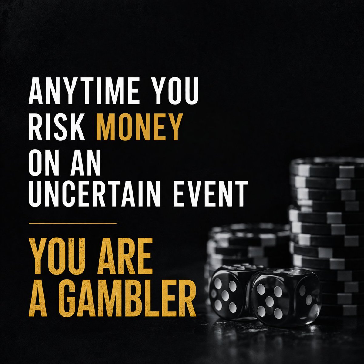 flexfutures_'s tweet image. Most people think trading is about being right.

It’s not.

If you’re risking money without an edge, without a plan, without discipline…

you’re not trading.

You’re gambling.

The difference?

One is controlled. The other controls you.

#tradingmindset #riskmanagement