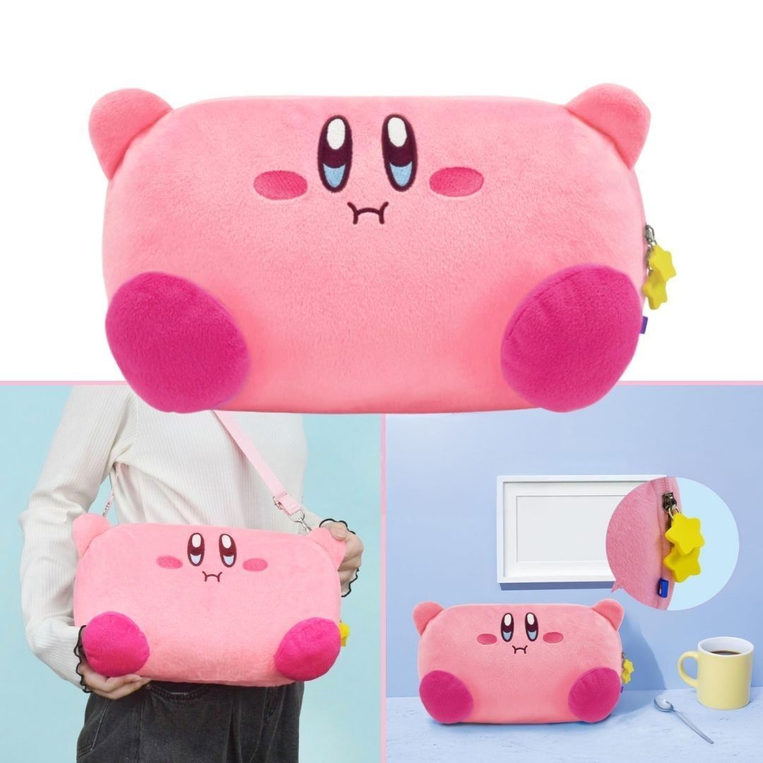mecchaJP's tweet photo. Kirby Nintendo Switch 2 - Plush Console Pouch  💗✨ Available on meccha-japan!

#Kirby https://t.co/c4O9X3maTw