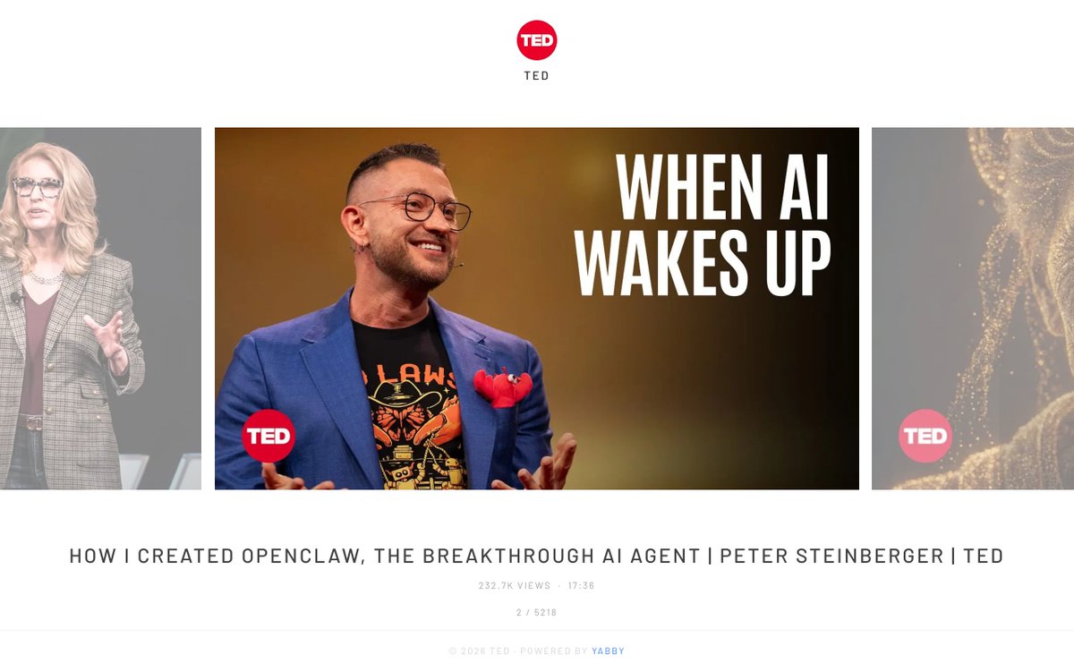 itsakeller's tweet photo. In 2016 I launched Awesome React to curate YouTube tutorials.

Since then I keep coming back to the same idea: YouTube videos deserve their own home.

Today I'm launching yabby — a website builder for YouTube creators and podcasters. https://t.co/WuUhO7b4fX