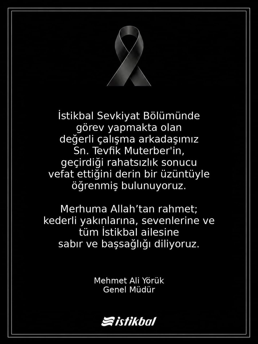Mehmet Ali Yörük tweet media