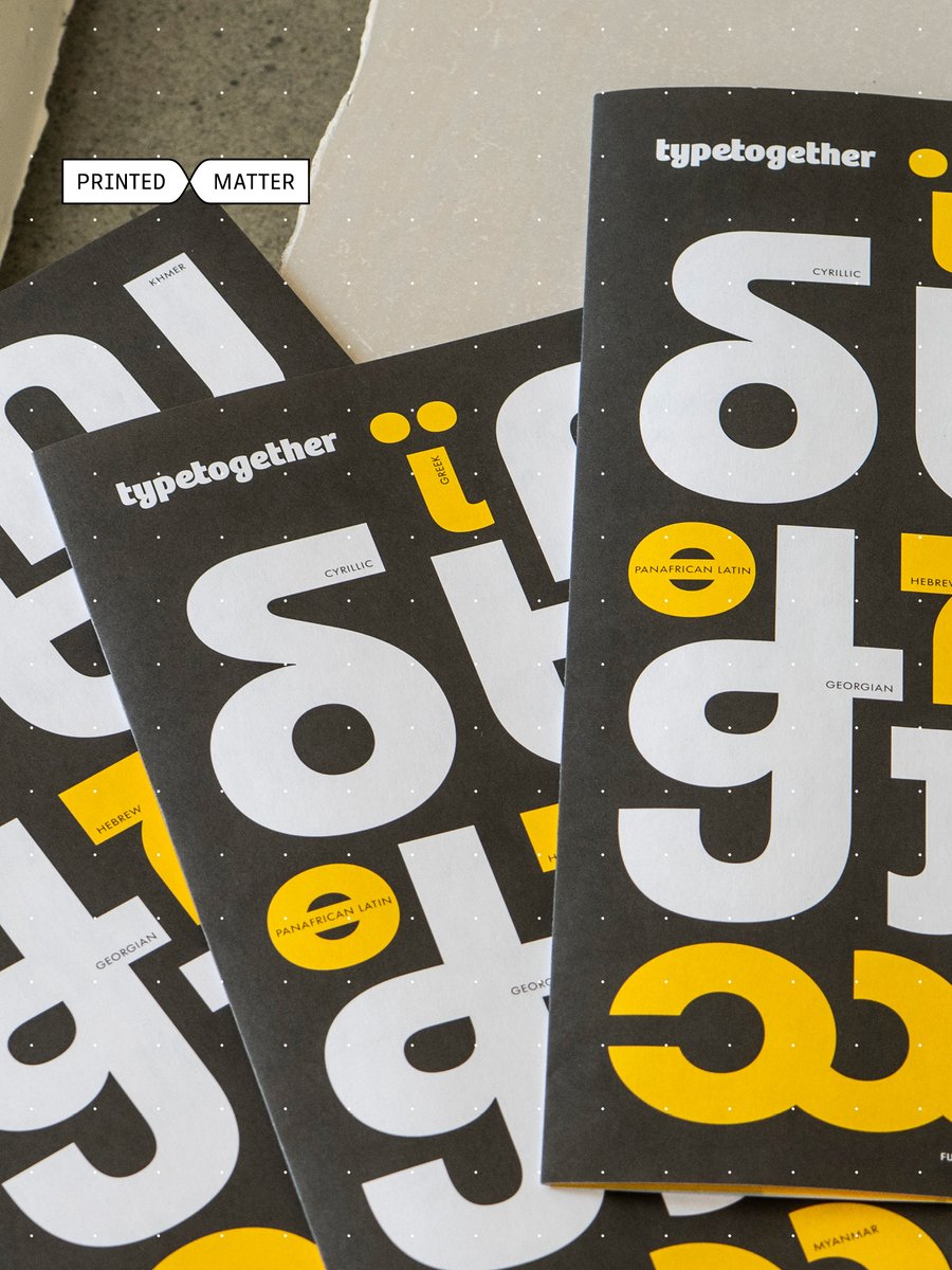 TypeTogether's tweet image. Futura®100 specimen /// Our printed type specimen for the first release of Futura®100 is sure to bring joy to collectors, typophiles, and lovers of good design. The best part? It’s free (just cover shipping/handling).

type-together.com/index.php?acti…

#typography #fonts #printedmatter