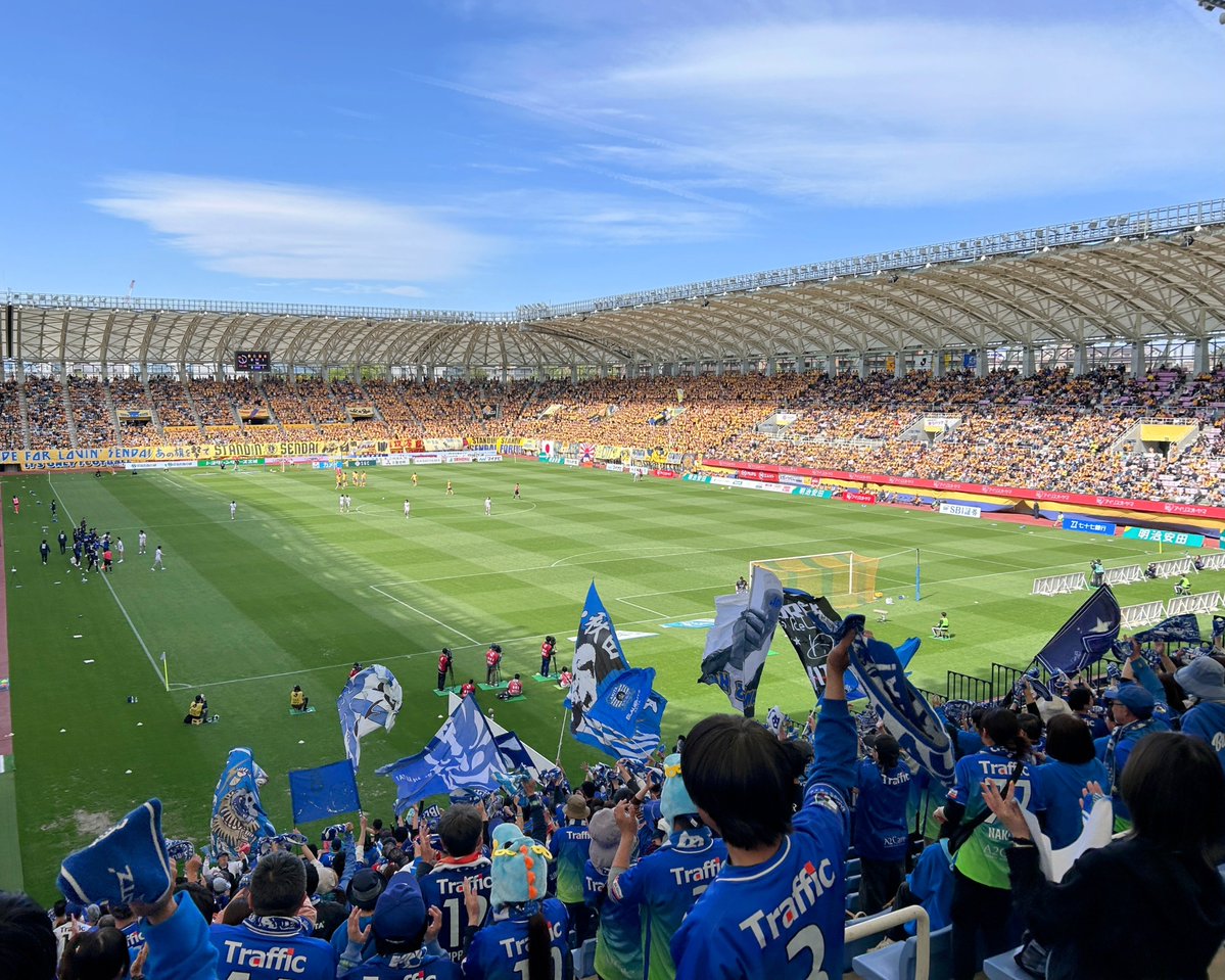 vs仙台、最高の勝利！！🔥

心が震える試合でした。

選手、監督、スタッフ、サポーター。
すべてのブラウブリッツファミリーにありがとう😊✨

#ブラウブリッツ秋田