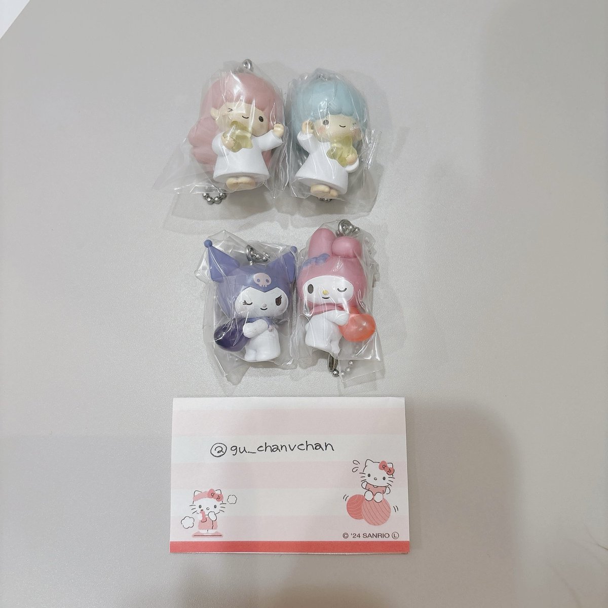 gu_chanvchan's tweet photo. 交換希望◝✩

サンリオキャラクターズ
なかよしペアスイング ガチャ

《譲》キキ ララ マイメロ クロミ
《求》 キティ ダニエル

できれば2:2での交換、
郵便でのお取引希望です📮⸝⸝

お気軽にお声掛けください૮ . ̫ . ა https://t.co/o8OJWx2Fpq