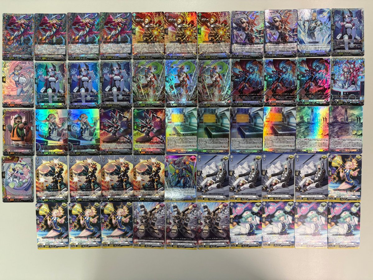 ヴァンガード　アルク　デッキパーツ ヴァンガード ＃デッキくじ】 巻戻士 微高レート デッキ 銀河英勇 微高