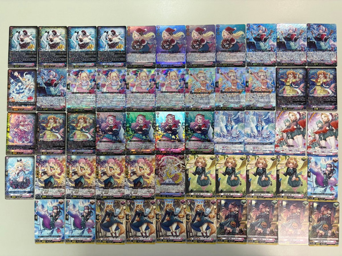 ヴァンガード ＃デッキくじ】 巻戻士 微高レート デッキ 銀河英勇 微高