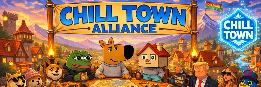<a href="/hellerincrypto/">heller</a> GM 🤍😄
staying chill while building with the $ChillTown community this month, good vibes and strong conviction only