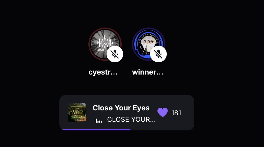 CLOSE YOUR EYES Stream Team tweet media