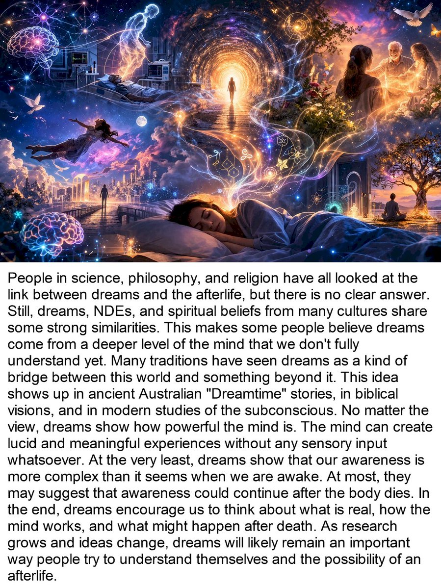 neardeath's tweet image. Introduction to Dreams and the Afterlife | near-death.com/introduction-t… | #NDEs #afterlife #consciousness