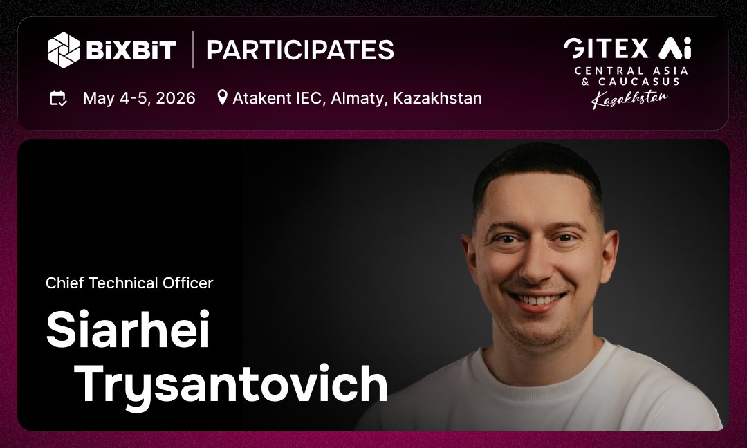 bixbit_official's tweet photo. BiXBiT IS HEADING TO GITEX AI KAZAKHSTAN!

One of the largest tech and AI Events in the region.

📨 Let us know in the comments if you’ll be attending — we’ll set up a meeting!

#event #GitexAI #Kazakhstan