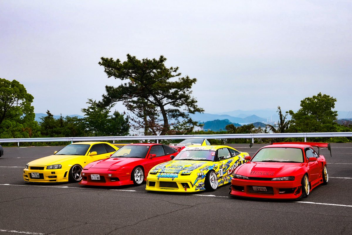 ta__z34's tweet photo. 鷲羽山日産車限定MT大盛況でした‼️
 #鷲羽山日産車限定MT  #鷲羽山ミーティング https://t.co/xkL0bjgDHD