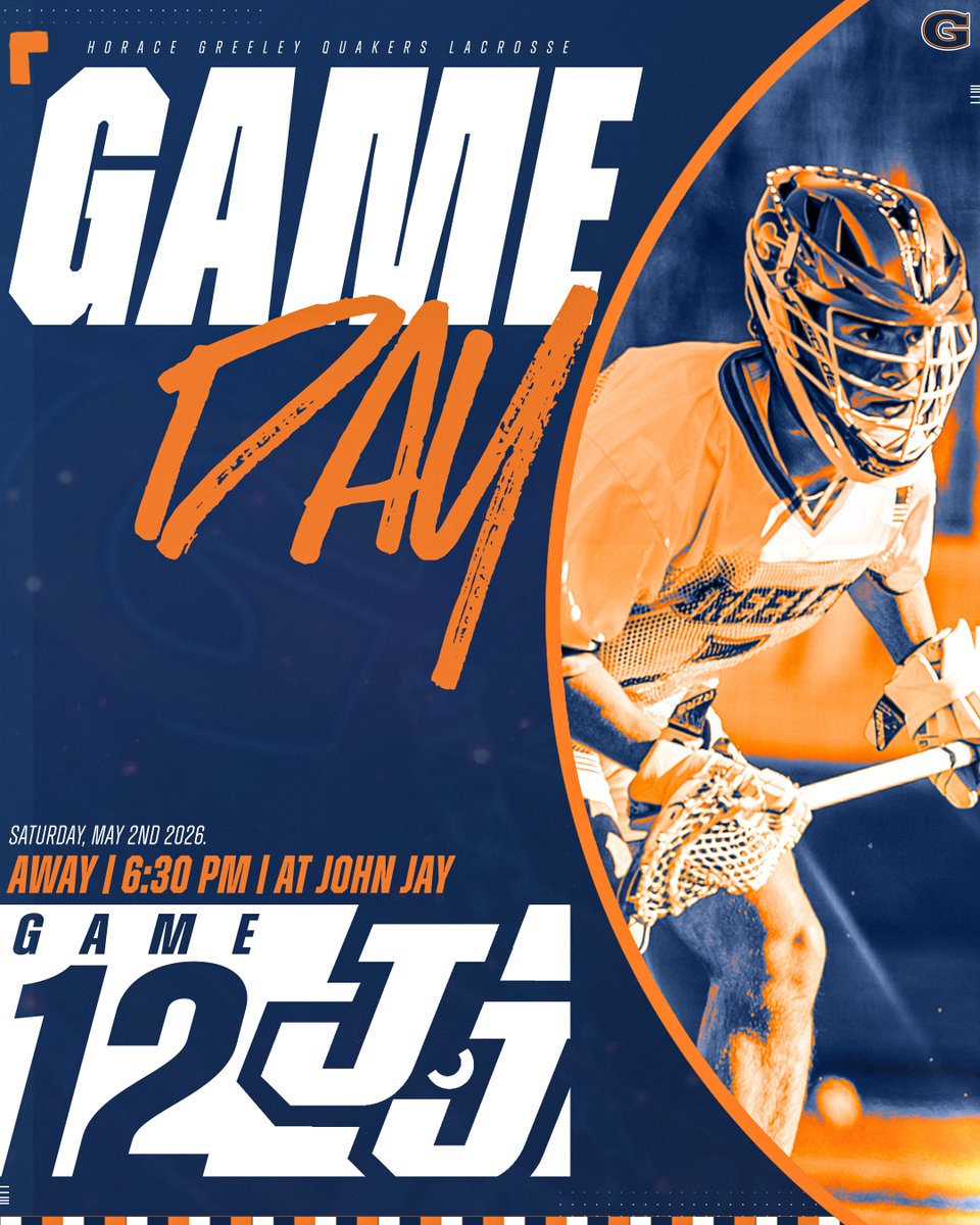 GreeleyMensLax's tweet photo. The Quakers Head to John Jay tonight for a 6:30 pm Faceoff vs the Wolves!! #rollquake
@LoHudLacrosse @GreeleySports @KDJmedia1 https://t.co/Yt1XO5BIoF