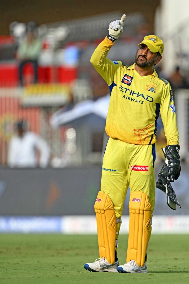 Supremacyx9's tweet photo. 🚨 THE REAL KING IS BACK! 🚨

​The wait is finally over. MS Dhoni has cleared the fitness test and is ready to dominate the El-Classico tonight against Mumbai Indians! 🙌
​After a month-long injury break, the legend returns to stabilize the middle order. The XI is looking lethal now. Prepare for the storm! ⚡

​Probable XI: Sanju, Gaikwad, Brevis, Dube, Sarfaraz, MS Dhoni, Overton, Noor, Gurjapneet, Mukesh, Kamboj (IP - Akeal)

​The race to the Top 4 just got interesting. Get ready for a masterclass! 🦁💛