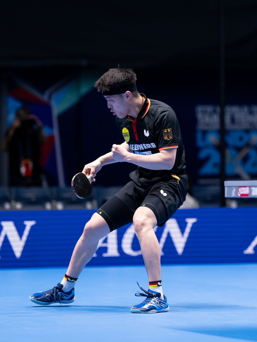 WTTGlobal's tweet image. Dang Qiu secures a 3-0 win over Sora Matsushima and sets Team Germany up for success with this first point ✅

The Team GER vs Team JPN action continues now with Benedikt Duda vs Tomokazu Harimoto ➡️

#ITTFWorlds2026 #TableTennis #100YearsofTableTennis