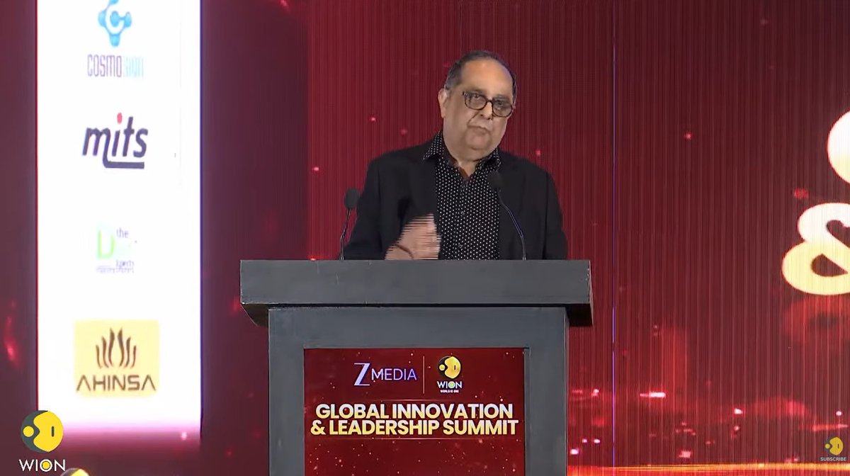 WIONews's tweet photo. "We, India and Sri Lanka, do not coexist but grow together. Sri Lanka has been more than an island, but always an Idea. A bridge between civilisations, the ties between India and Sri Lanka were written in the footsteps," says Hanif Yusoof, Governor of the Western Province and Special Envoy of the President for Foreign Investment, Sri Lanka
