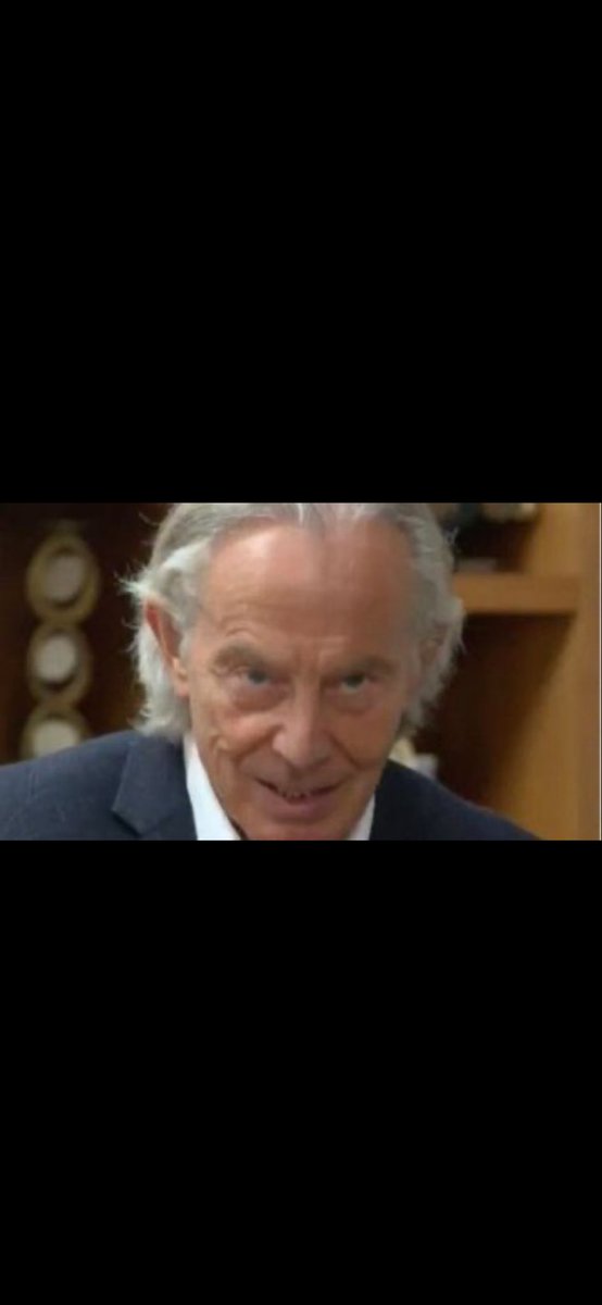 Joff_L's tweet photo. Tony Blair should never have taken that executive position at Gringotts Bank. https://t.co/npQdhcfEK3