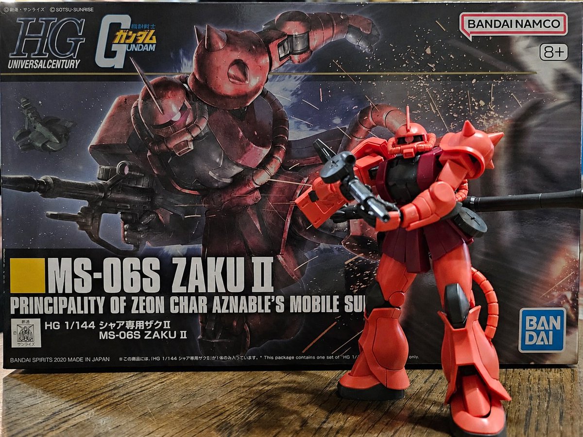 人生初ガンプラ、楽しかった〜〜👏👏