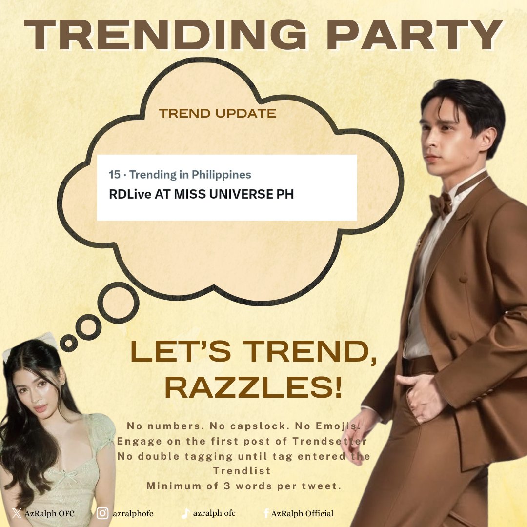 AZRALPH TRENDSETTER tweet media