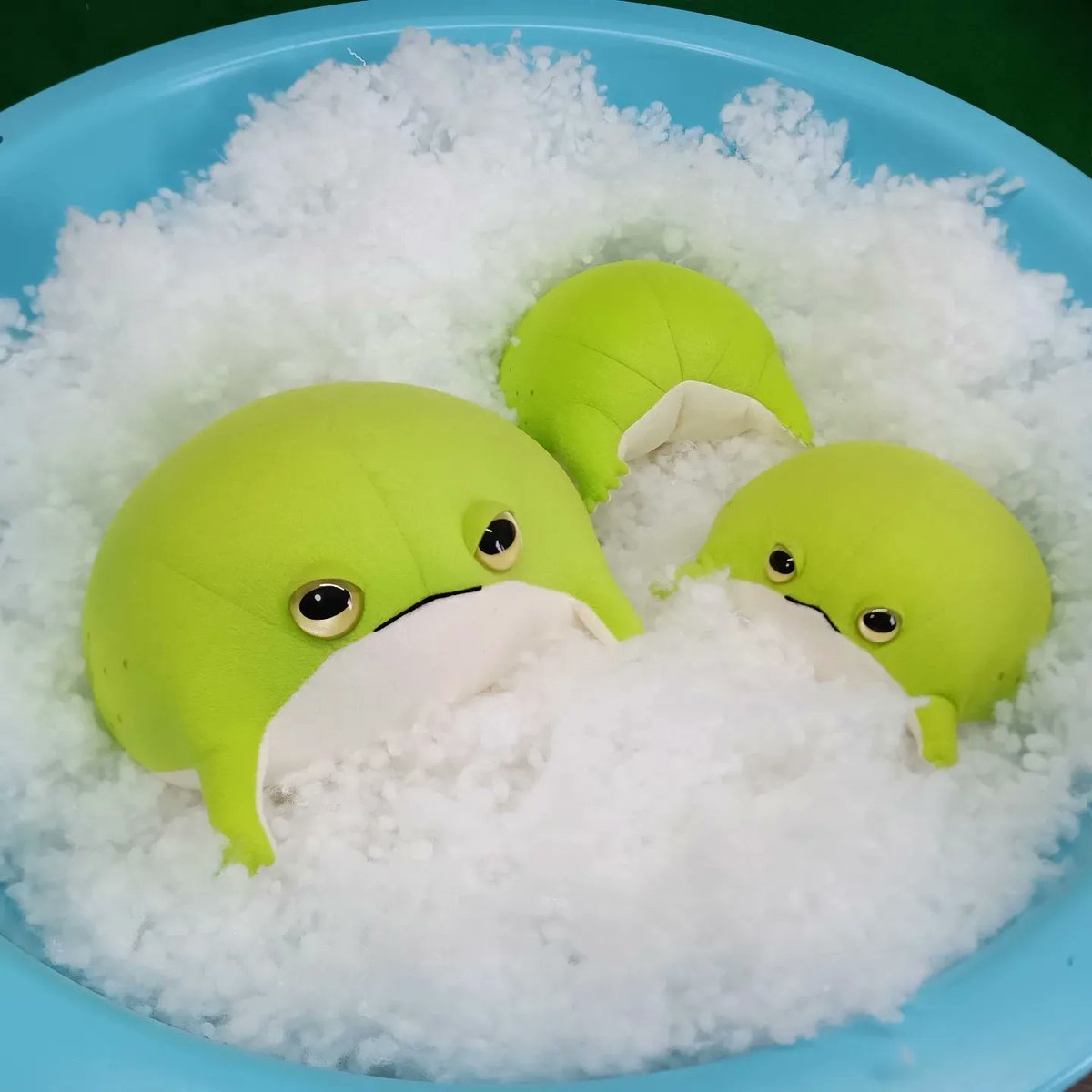 #ゴールデンウィークSNS展覧会2026 
もちもちパツパツなぬいたちを作ってます🤤🐸🐛🐝✨