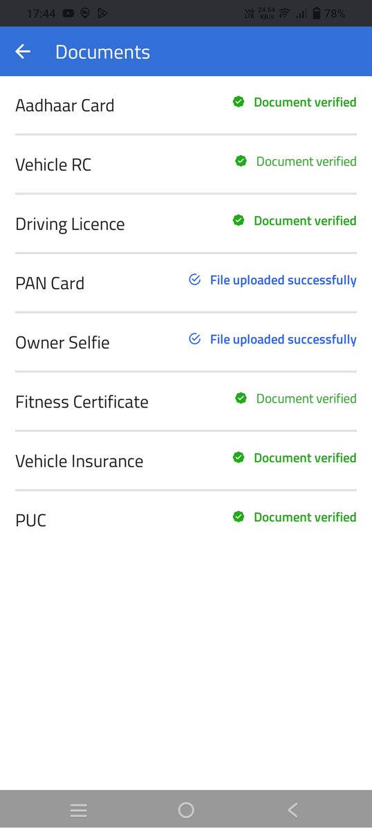 SachinB31382601's tweet image. @porterit_ Documment uploaded/money deposited. Why this suspension fraud and no rider support?  #Porter #delivery #parcel #scame #fraud