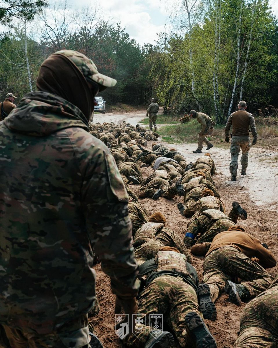 Militarylandnet's tweet photo. Azov's Day Zero — the ultimate test of resilience and endurance at the very start of basic combat training. The moment where limits are challenged and mindset matters most. https://t.co/nmfCNI9M6c