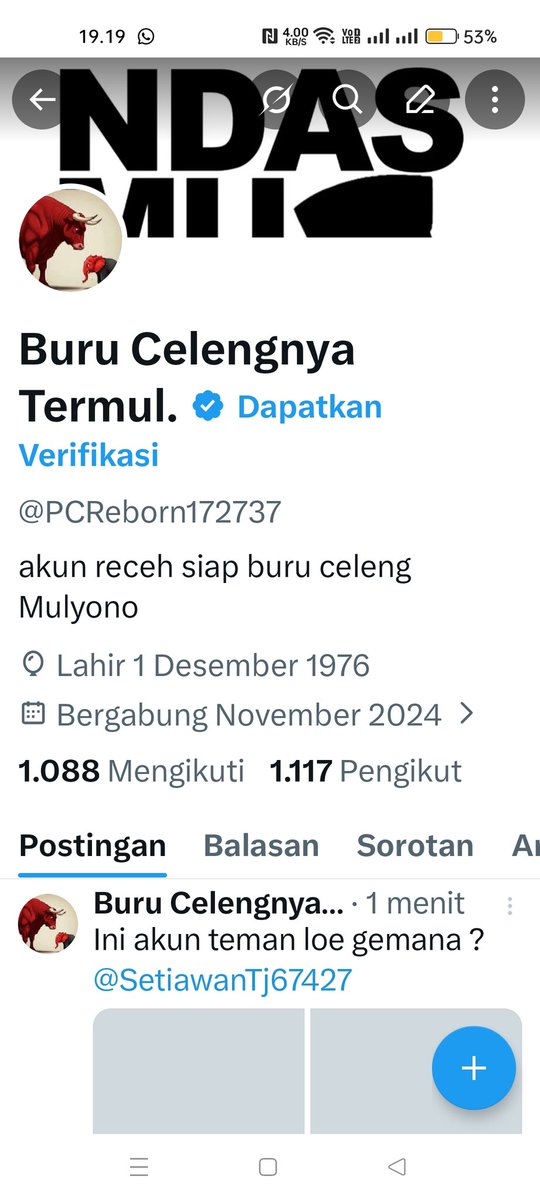 Buru Celengnya Termul. tweet media