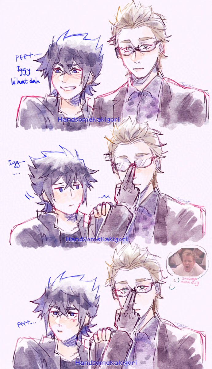 HndsmKakigori's tweet photo. The Prince and His Brothers (3/3)
#ffxv #chocobros https://t.co/QzJfCM1DXj