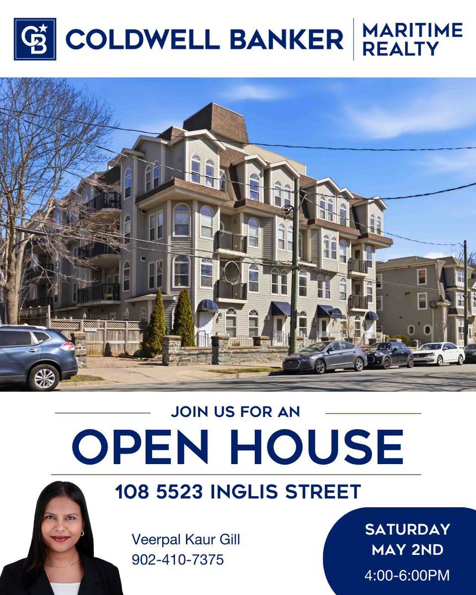 cbmaritime's tweet photo. Happy Saturday! 🌞

Sat 2-4pm: 55 Mush a Mush Road
Sat 4-6pm: 108 5523 Inglis Street
Sun 2-4pm: Compass Cove Court 

Send us a message for more details! https://t.co/2Z3DTkSi74