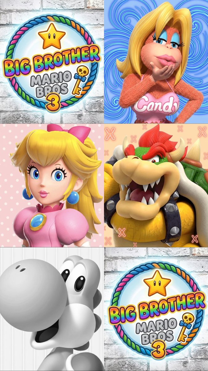 BBMarioBros's tweet image. END OF WEEK 7️⃣🌈✨ 
MEMORY WALL 🖼️

#BigBrother #MarioBros #SuperMario #SeasonThree