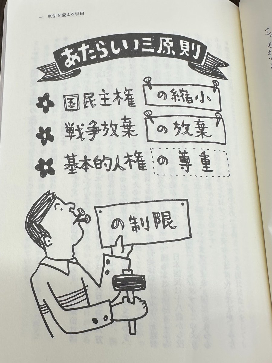 「あたらしい憲法草案のはなし」bot tweet media