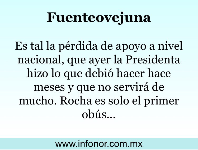 Agencia Infonor (@infonor) on Twitter photo 