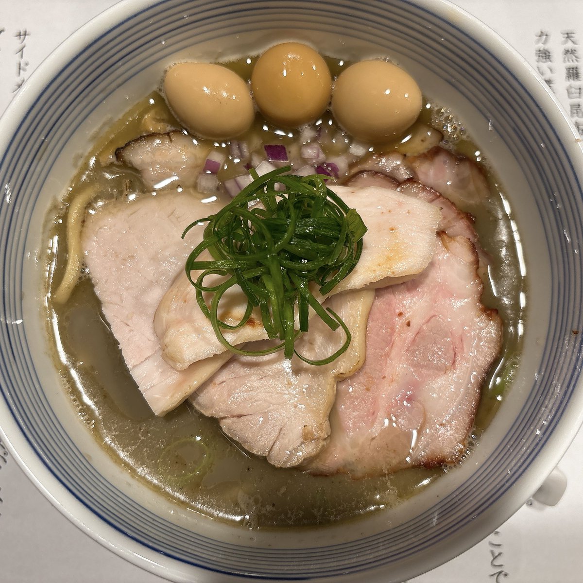 にぼ福 (<a href="/homura20251006/">自家製麺　煮干し中華そば　にぼ福</a> )
濃厚醤油

いつもより濃くなった煮干しのスープ
それでいて優しい風味で素晴らしい