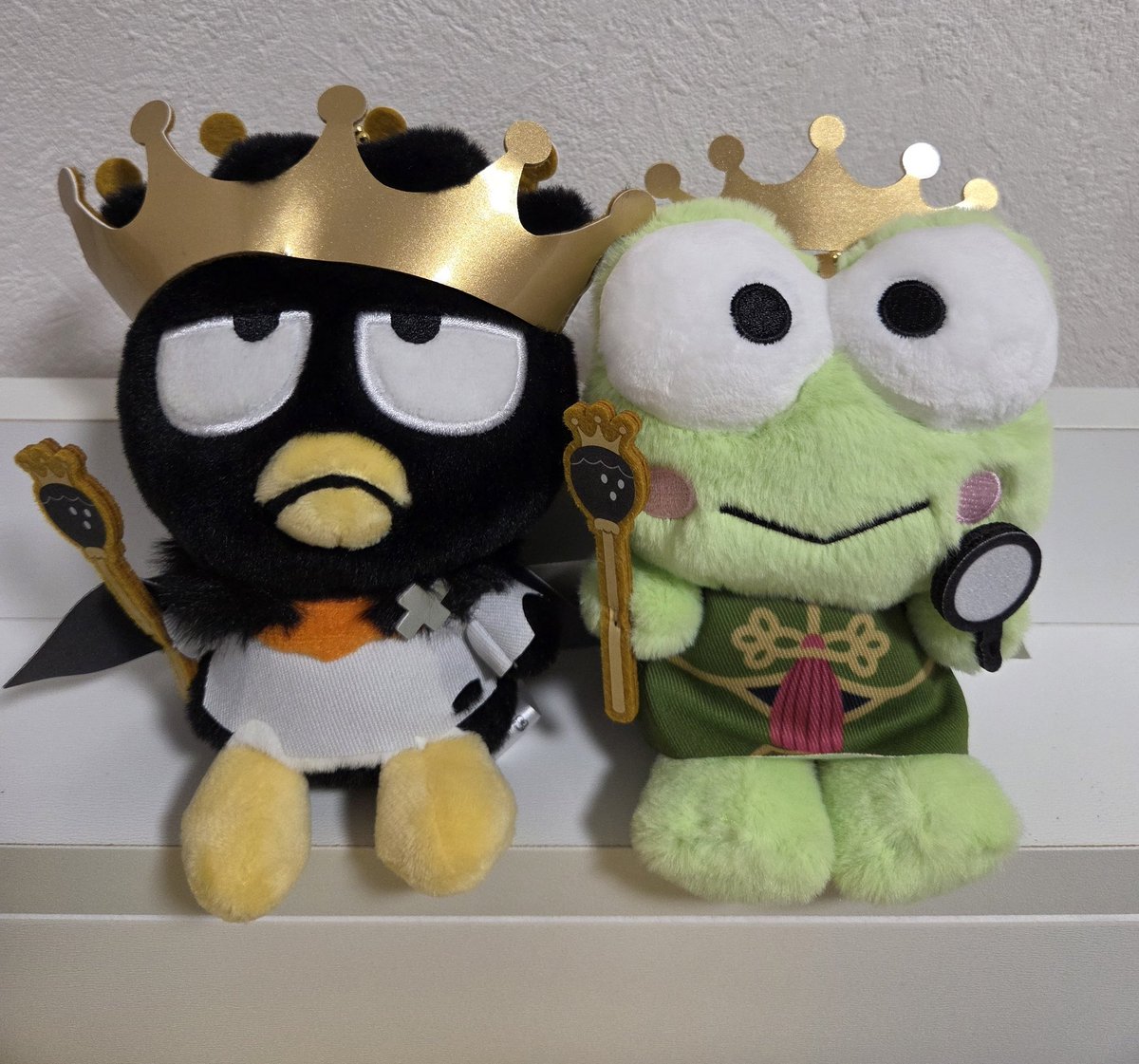 nontaro110's tweet photo. けろっぴ様もお迎えした🐸
可愛い❤

なんか、ばつ丸様より手触りが良い？
ふわふわ。 https://t.co/k3C73BS97p