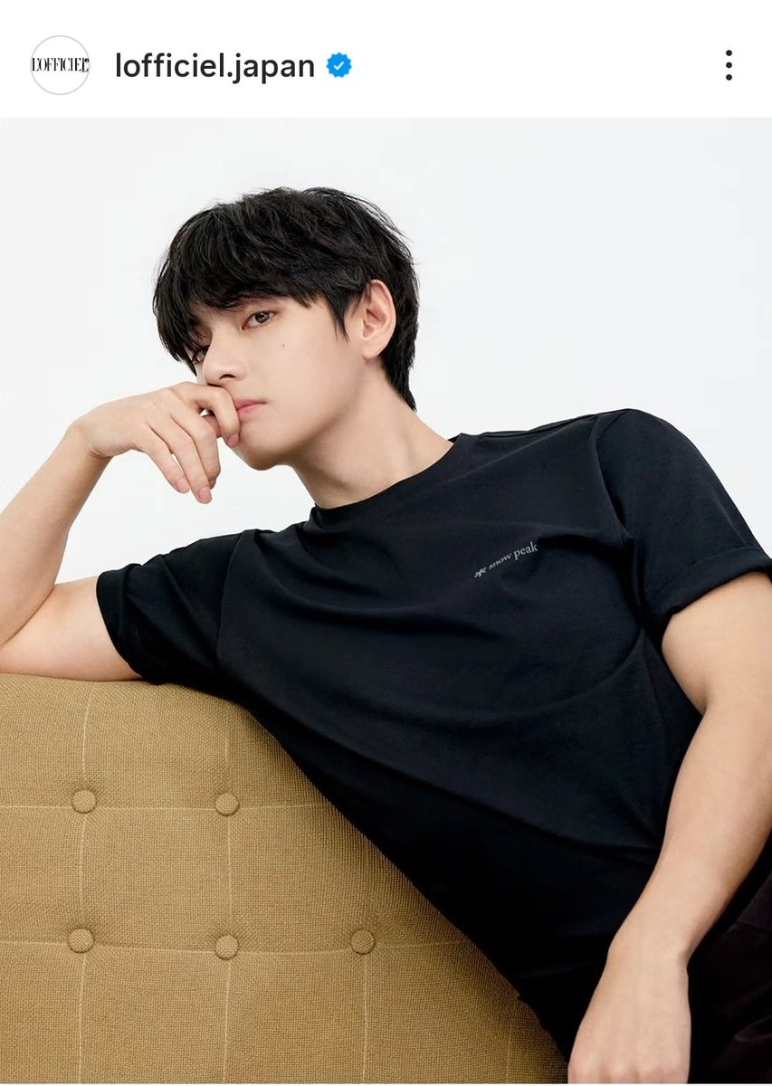 lofficiel.japan Instagram 

BTSVが、Snow Peakの最新サマーキャ ンペーンにリラックスした行まいで登場。ステージでの華やかな装いから一転、シンプルな半袖Tシャツとパンツで、肩の力が抜けた日常のスタイルを披露する。
