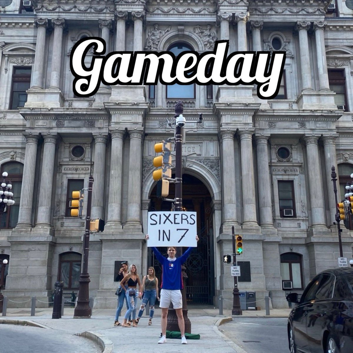 GAMEDAY. GO SIXERS.