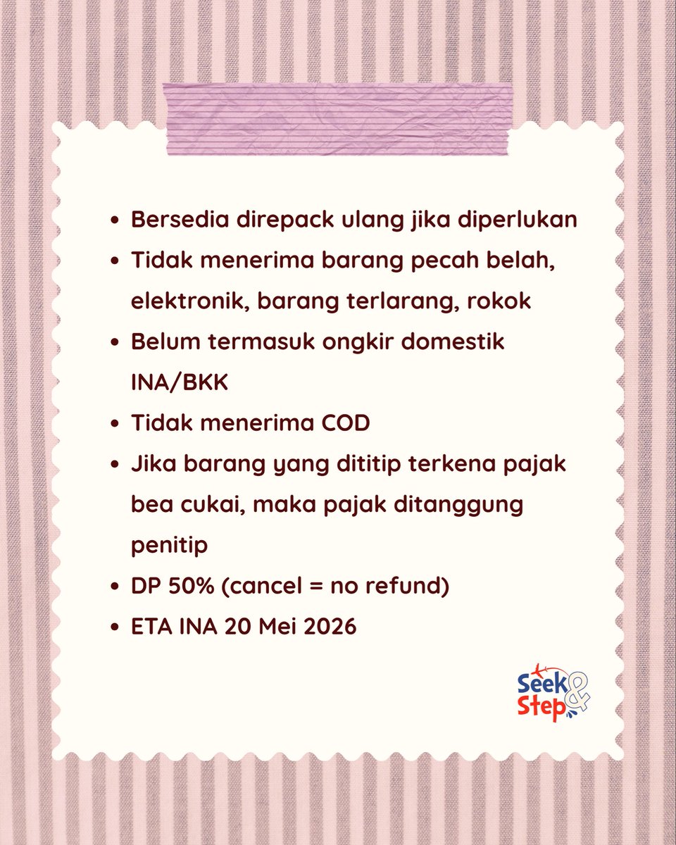seeknstep's tweet photo. #ths sharing bagasi bkk masih avail bisa titip gift jg ya! https://t.co/ptmZ2BTlAh