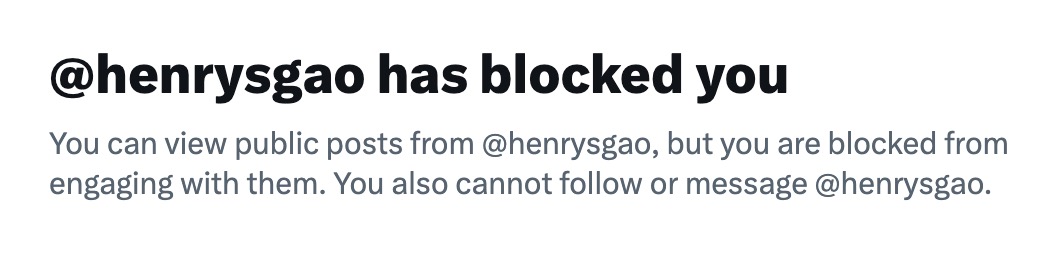 reportsofficial's tweet photo. @AndyBxxx @henrysgao @grok ⚠️UPDATE: Henry blocked Andy for this post which fairly pointed out the Century of Humiliation. It seems Henry would prefer an echo chamber on X rather than face the facts. https://t.co/2I9oRZ7Czp