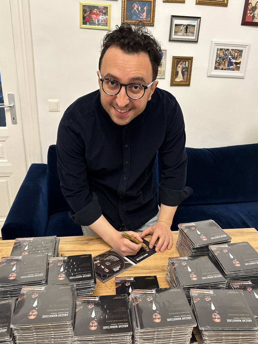 abuzarmanafzade's tweet image. For a very special evening where I will be performing on May 5th in Vienna, at the magnificent Palais Niederösterreich, I am signing 120 copies of my “Insomnia” CD! 😍

#abuzarmanafzade #pianist #composer #conductor