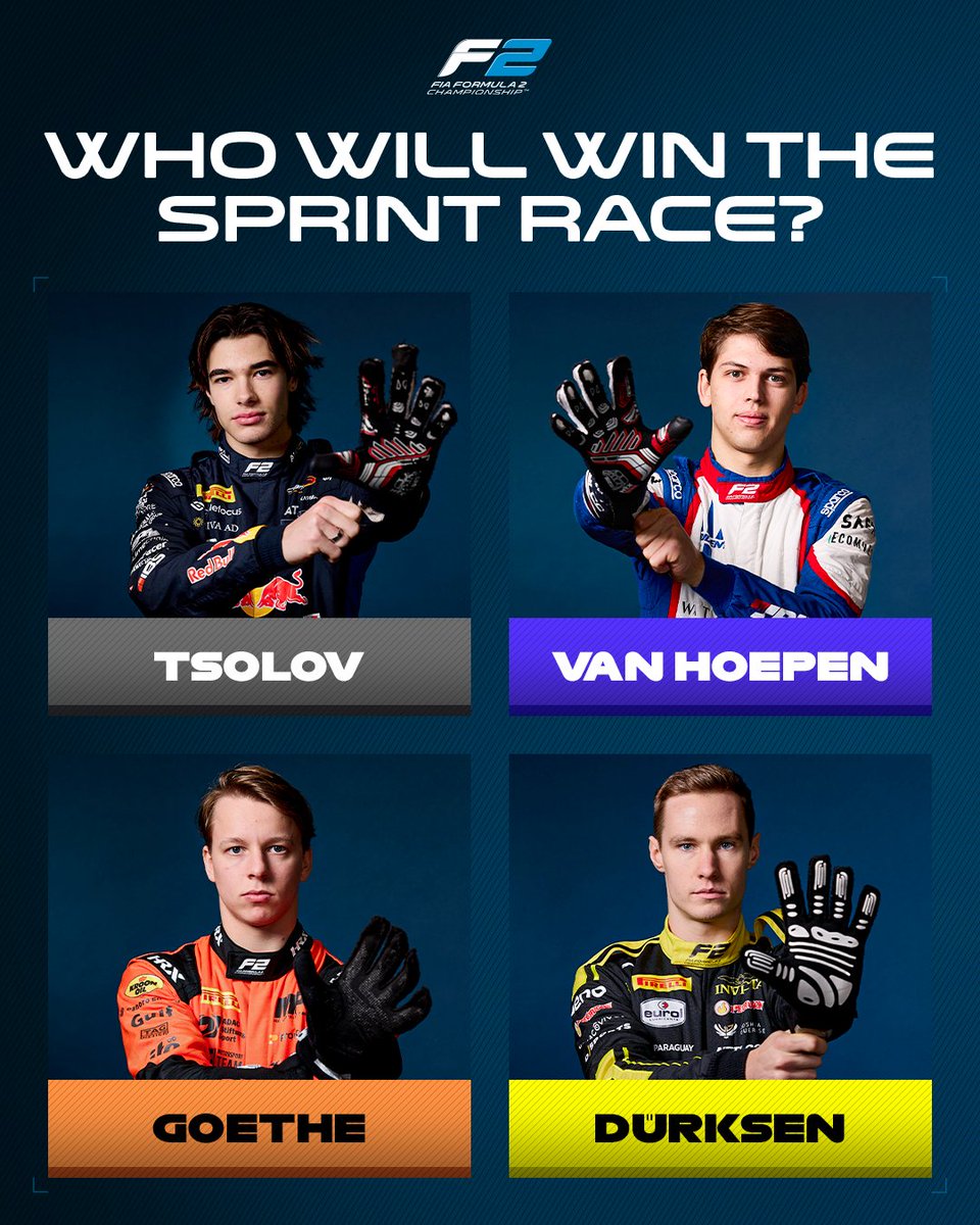 Formula2's tweet image. Choose your Florida fighter ⚔️🥊

#F2 #MiamiGP