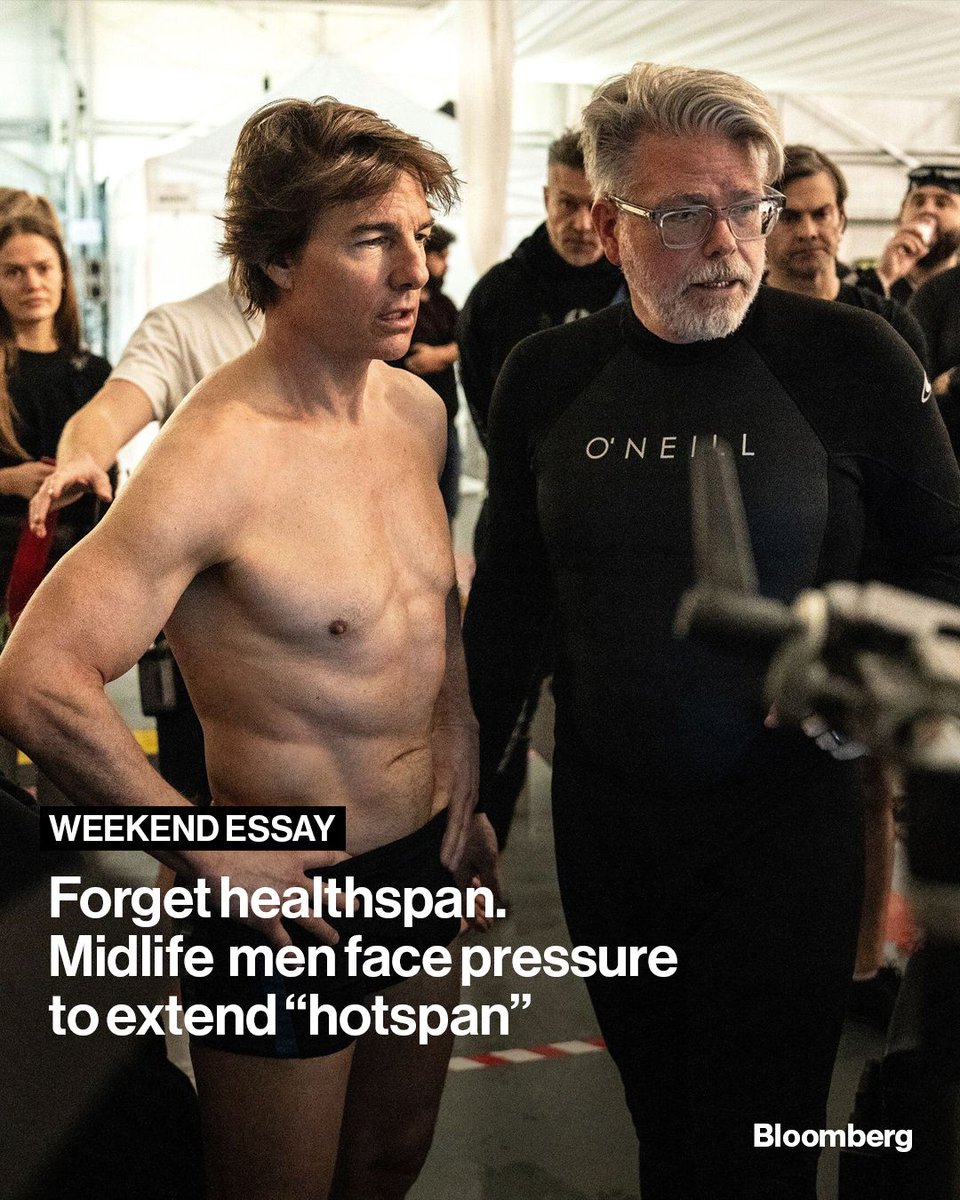 business's tweet photo. Forget healthspan — middle-aged men are facing pressure to increase their “hotspans.” This is how they're doing it. Read more: https://t.co/igeb1zqqnj

📷️: Alamy https://t.co/uvmrNPJdf7