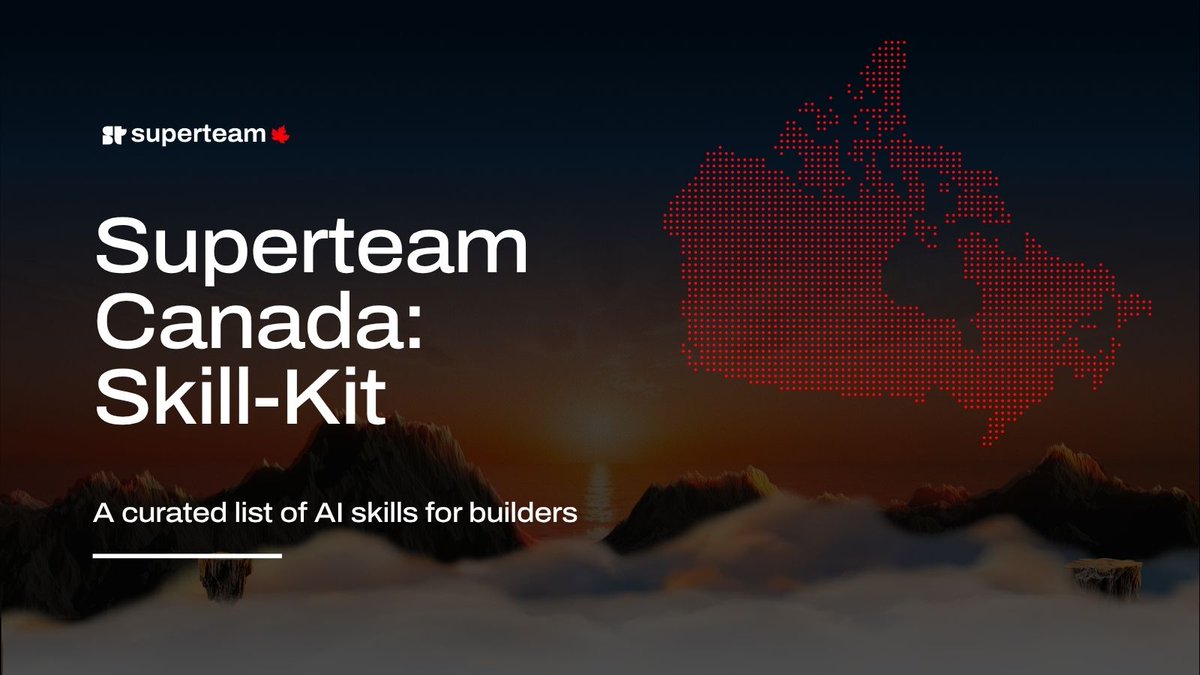 Superteam Canada tweet media