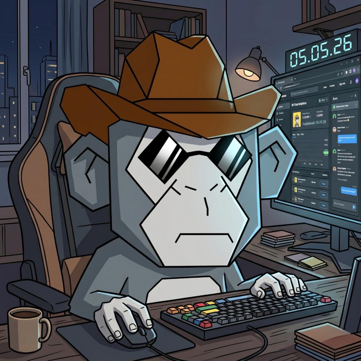 Simians tweet media