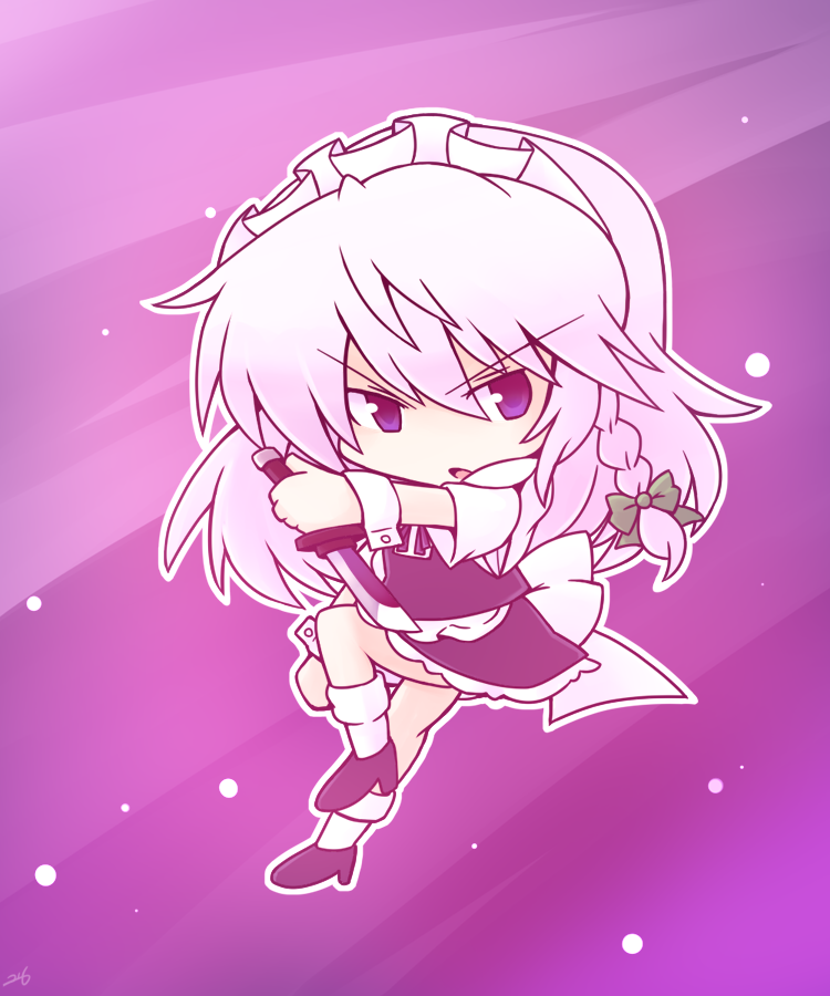 rty1021833's tweet photo. Works imitating the art style of Master 216(Practice)(share)
#StG44
#girlsfrontline
#Touhou_Project 
#sakuya Izayoi https://t.co/IQRRhCsXiC