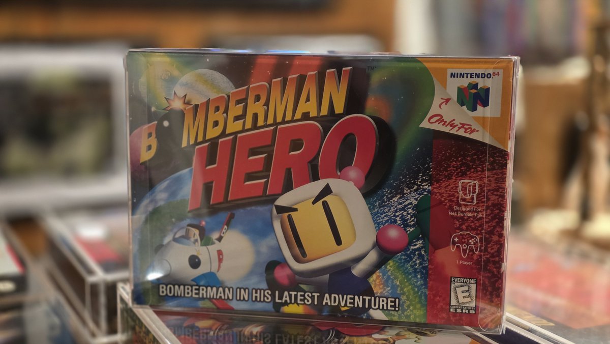 L1Games's tweet image. Bomberman Hero on N64 💣🎮💣🎮
Not your classic grid, this one went full 3D platformer with wild levels and an unforgettable soundtrack. Underrated gem!
#N64 #BombermanHero #RetroGaming