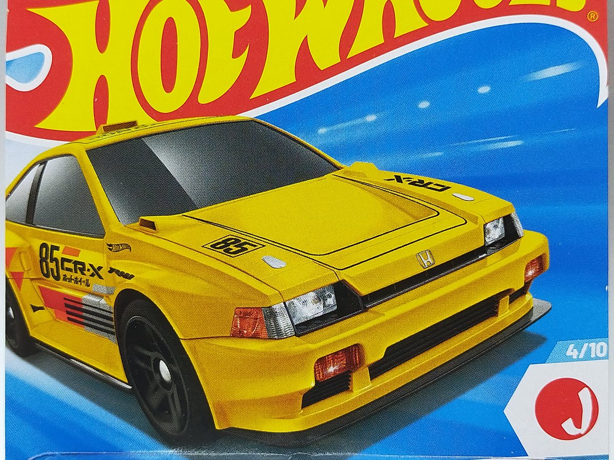本日発売！🎉 1985 HONDA CR−X 先月は入手できず本日GET😊✌️ 初代
