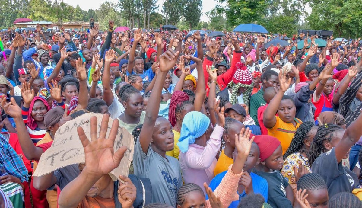 WanguiNgirici's tweet photo. My Ziara Mashinani continues- Kanyekiine Ward Mutito stop — and the energy is incredible. Listening, learning, and walking hand in hand with the people! 

#CloseTo the people https://t.co/rGnHc3KaO4