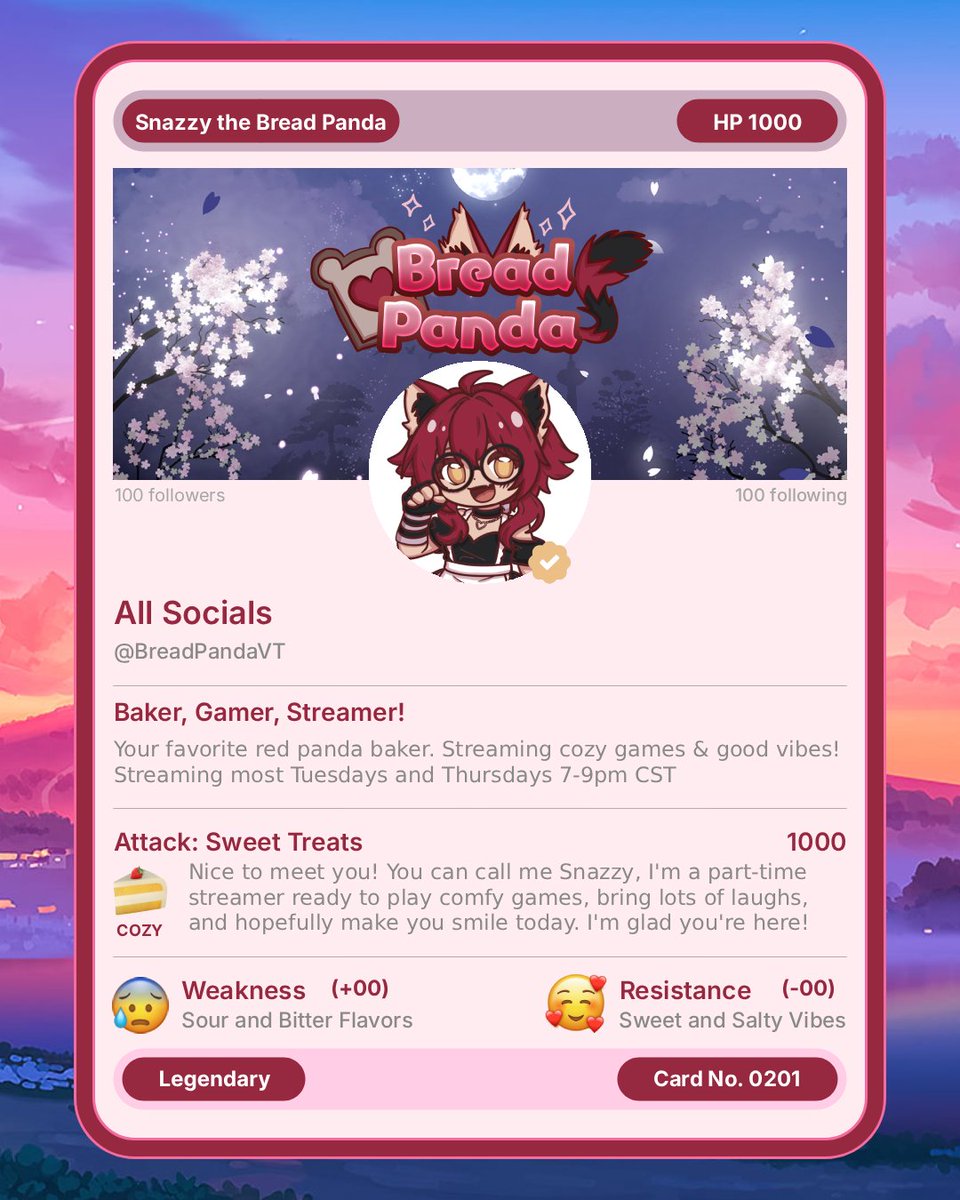 BreadPandaVT's tweet image. Bipidibipidibiiiiii! You caught a BreadPanda, take good care of her! Adorable template by @NyxGothica #pokemon #smallstreamer #pngtuber