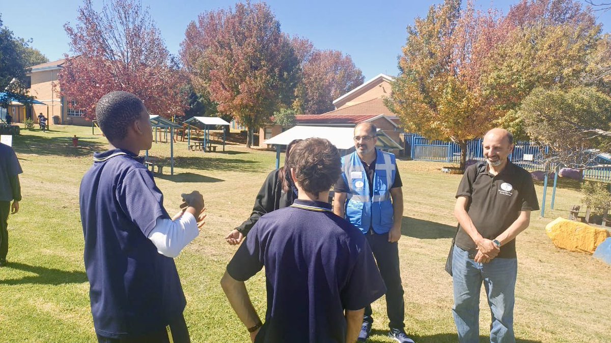 HFI1995's tweet image. In Johannesburg, our @humanityfirstZA team has been supporting families of autistic students from local townships at a special needs #school in Randburg