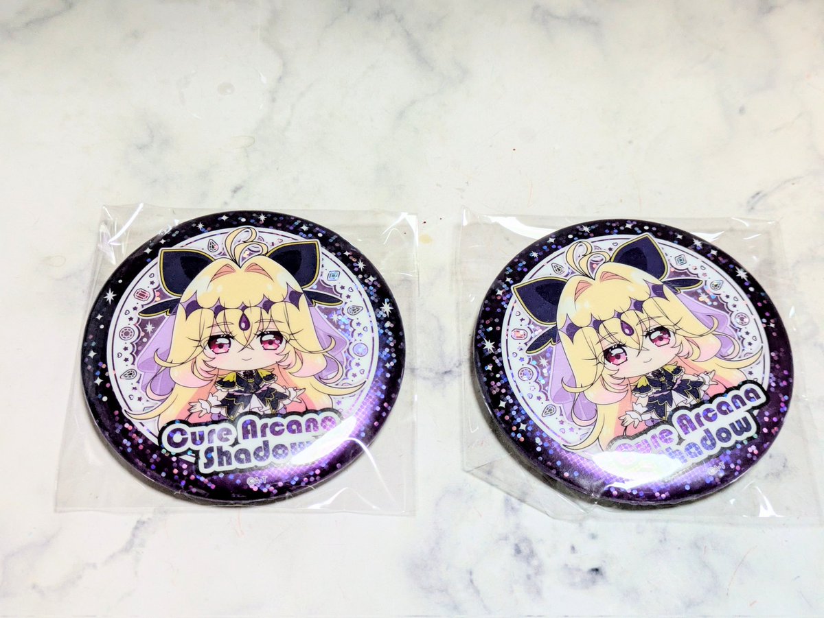 名探偵プリキュア キラキラ缶バッチチャレンジ 一通り集めたのでダブら