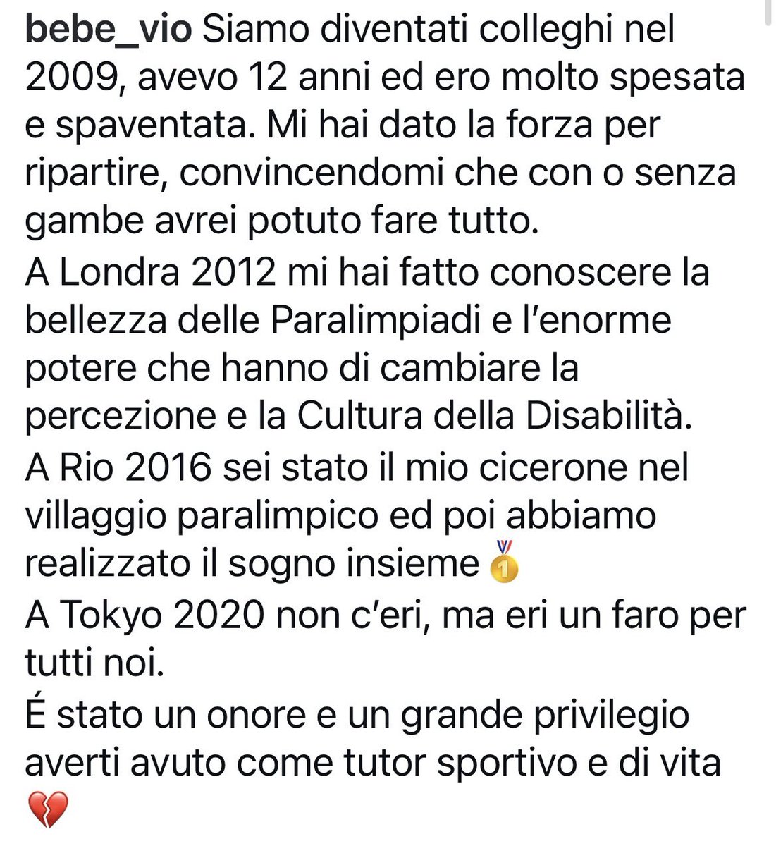 pattanna66's tweet photo. Bellissima testimonianza di Bebe Vio nel ricordo di 
#AlexZanardi https://t.co/LSCywKlwbg