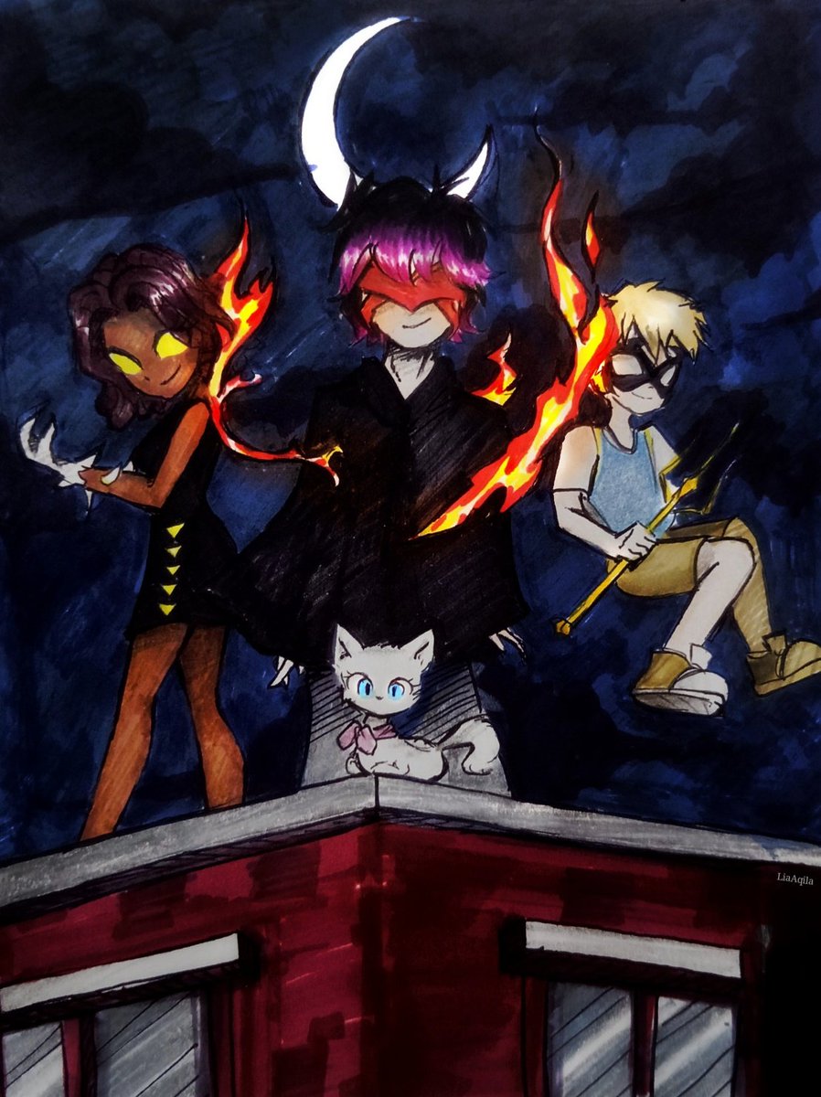 CatrosCorner's tweet photo. More pictures of my OC Roy. Some with his little brother figure Terry and the rest with them and Roys GF Amelia. Thanks to @LiaAqila01 for the great work!
#sentinels #setnielcomics #Oc #cute #ttrpg #dnd #tabletoproleplayinggames #boardgames https://t.co/9sgUBtITB9